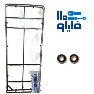 ست یراق تختخواب کمجا (تاشو دیواری بلبرینگ دار) 200*90 عمودی